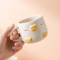 Duck Themed Ceramic Coffee Mug, Pack of 1, Yellow Cute Animal Design