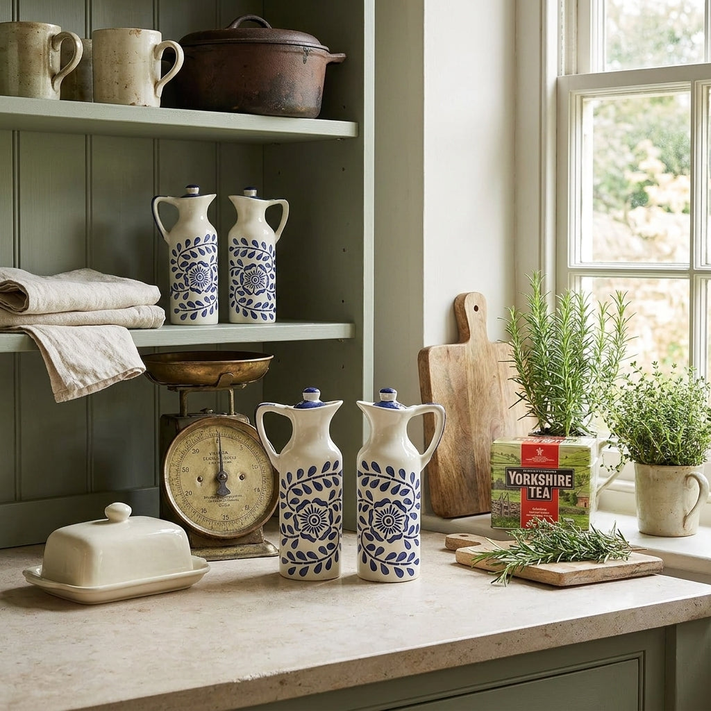 Fancy Storage Jars and Containers, Pack of 1, Classic Style