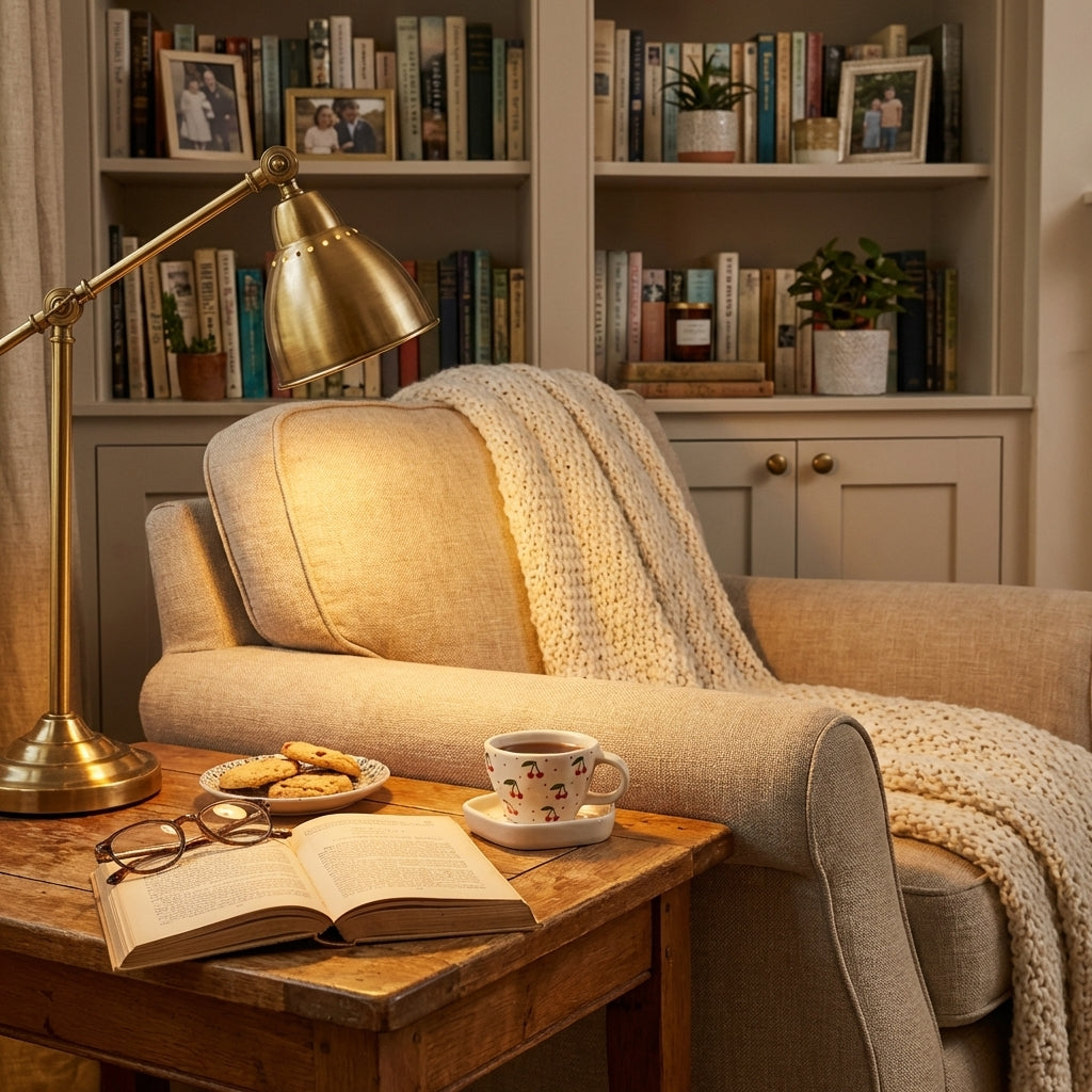 White Cherry Blossom Ceramic Tea Cup And Saucer Set, Pack of 1, Classic White